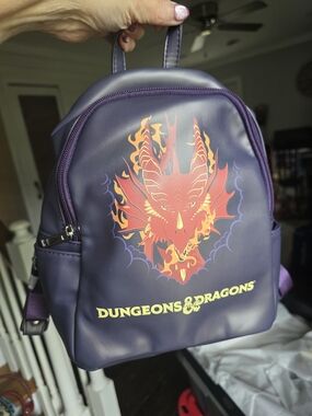 Hasbro Purple Dragon Mini Backpack